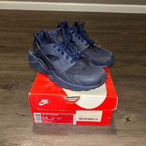 Nike Air Huarache Navy With Box